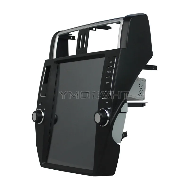 Cheap YMODVHT 12.1inch Vertical Screen Android 7.1 Quad Core 2GB+32GB Car DVD Radio GPS for Toyota Land Cruiser Prado 150 LC150 2014 1