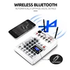 DebraAudio DJ консольный микшер звуковая карта с 2 канала УВЧ беспроводной микрофон для домашнего ПК студия Запись dj-сети Live караоке ► Фото 3/6