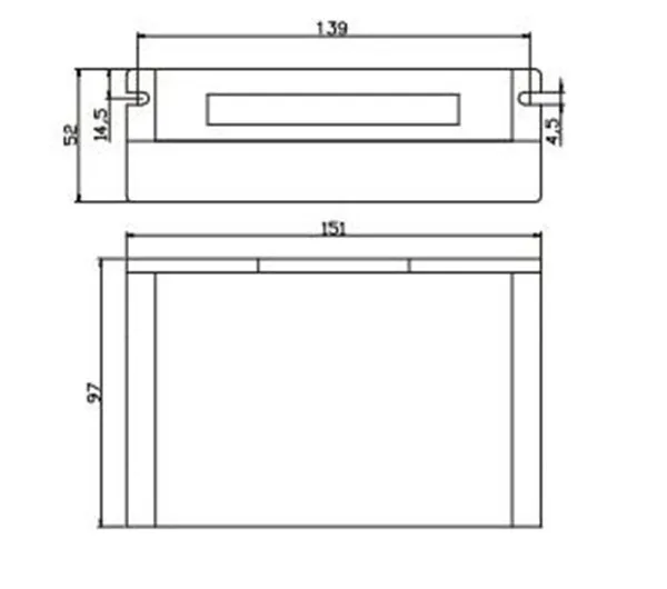 HBS86H+86HBM80-01-1000-HBS86H-Dimension
