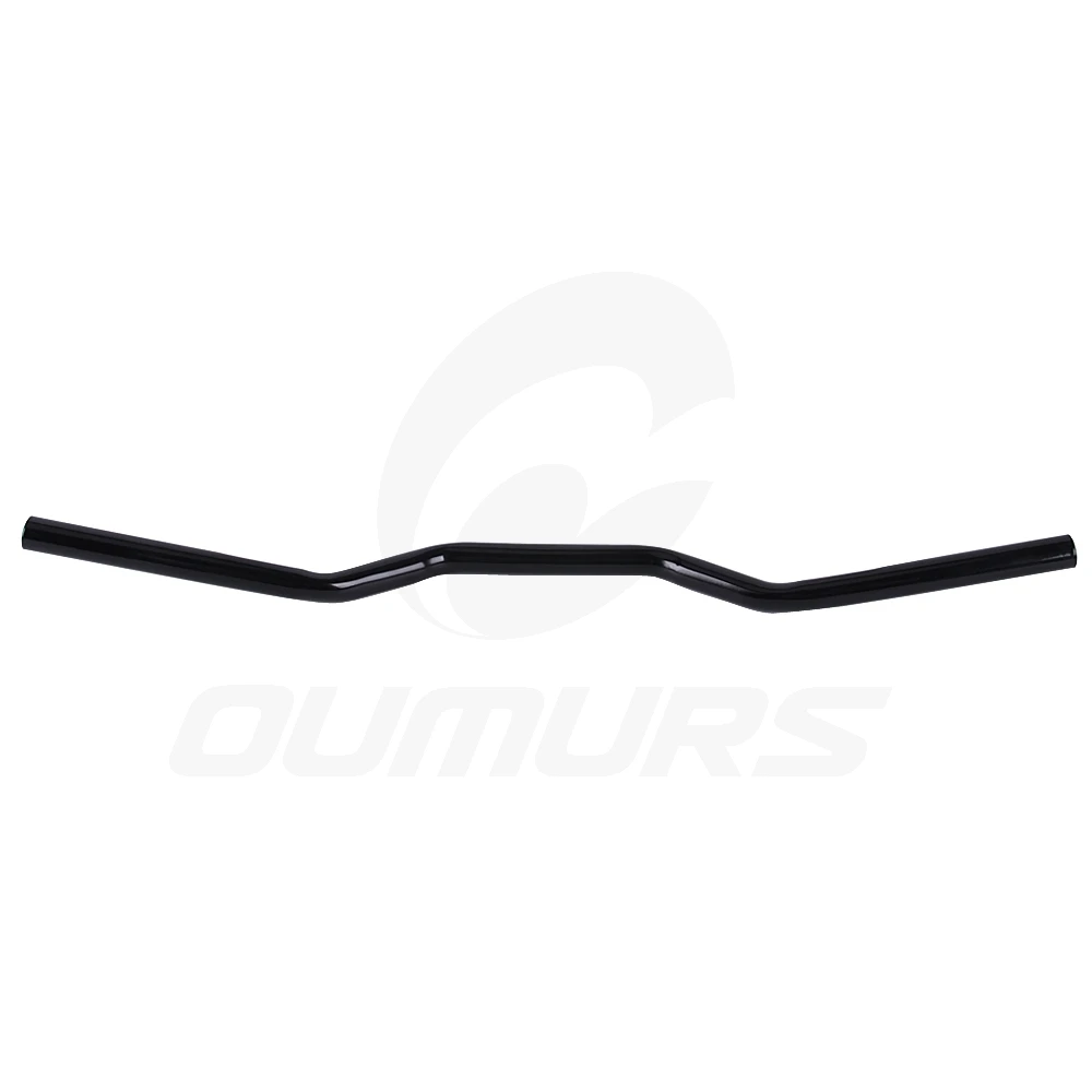 OUMURS руль мотоцикла " 25 мм рукоятка черный хром для Harley Sportster XL883 1200 Yamaha Kawasaki Suzuki Ducati
