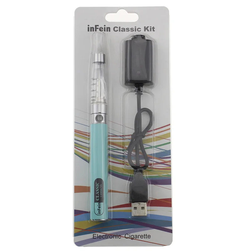 inFein Classic Electronic Cigarette Blister Kit 1100 mah Blue.jpg