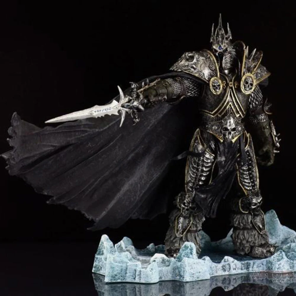  HOT WOW FALL OF THE LICH KING ARTHAS ACTION FIGURE Model Toy 21CM Free shipping for childre gift Do