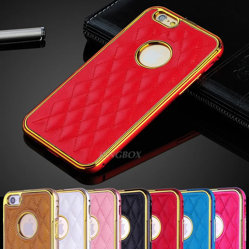 Softer Back +Aluminum Bumper Coque Case Luxury Met...