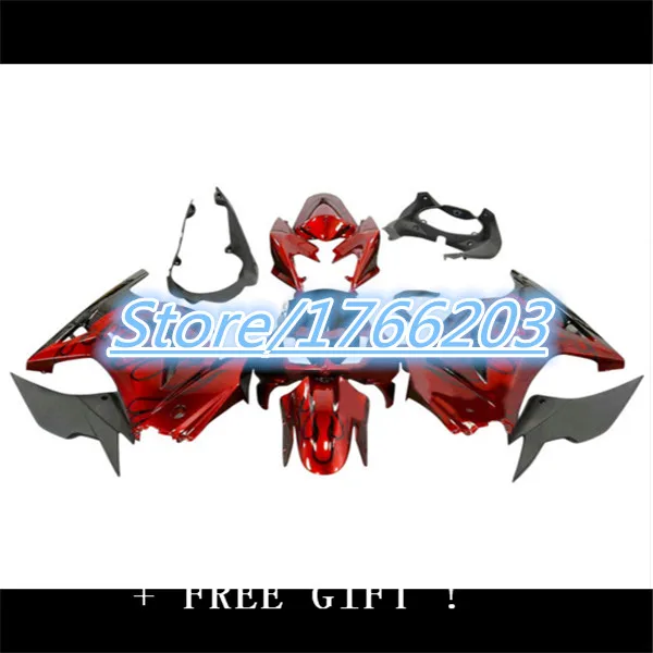 TOP Black flames red Fairing for KAWASAKI Ninja ZX250R 08-12 ZX-250R 2008-2012 ZX 250R EX250 08 09 10 11 12 2008 2012 TOP Black flames red Fairing for KAWASAKI Ninja ZX250R 08-12 ZX-250R 2008-2012 ZX 250R EX250 08 09 10 11 12 2008 2012