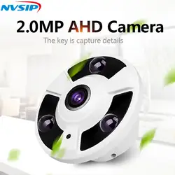 AHD CCTV Камера 360 градусов Широкий формат Fisheye панорамный Камера AHD инфракрасный Камеры Скрытого видеонаблюдения безопасности купольная