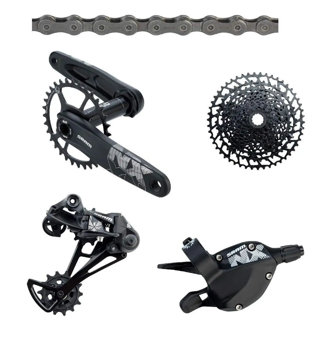 SRAM NX EAGLE 1x12S 11 50T 12 Speed Groupset Kit DUB 34T 32T 170 175 триггерный переключатель передач задний