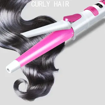 

360-degree Automatic Ceramic Hair Curler Four-speed Temperature Adjustment Wave Curling Automatic Iron Curl Dual-use Wet And Dr