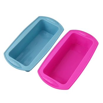 

3D Rectangular Form Silicone Moon Cake Pan Mold Diy Pastry Kitchen Cake Decorating Tools Baking Toast Bread Moulds Kitchen Tools