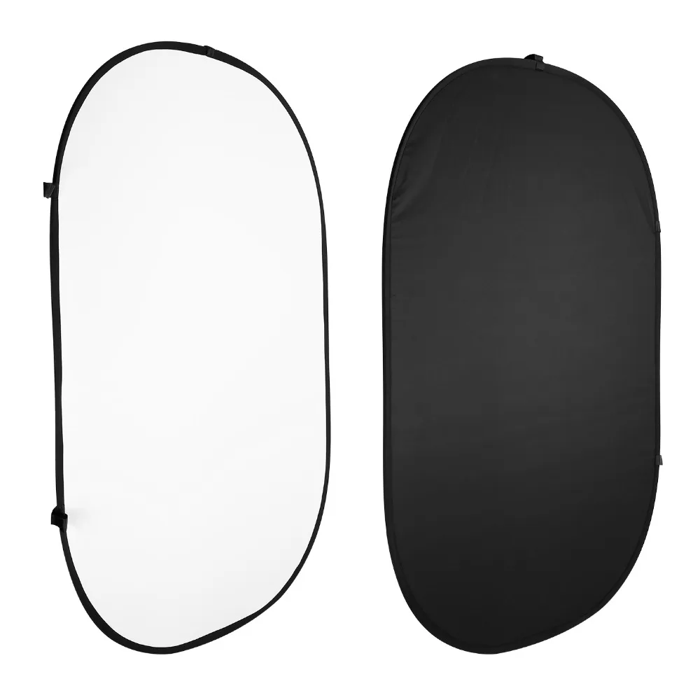 

Neewer 5ft x 6.5ft/150cm x 200cm Backdrop Double Sided Twist Pop Out Muslin Background Panel with Carrying Case for Photography