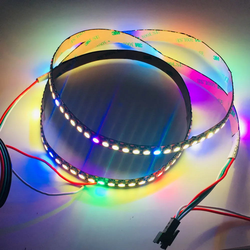 Светодиодная RGB ленсветильник 2812b 5 В 144 светодиодов/м|Светодиодные ленты| |
