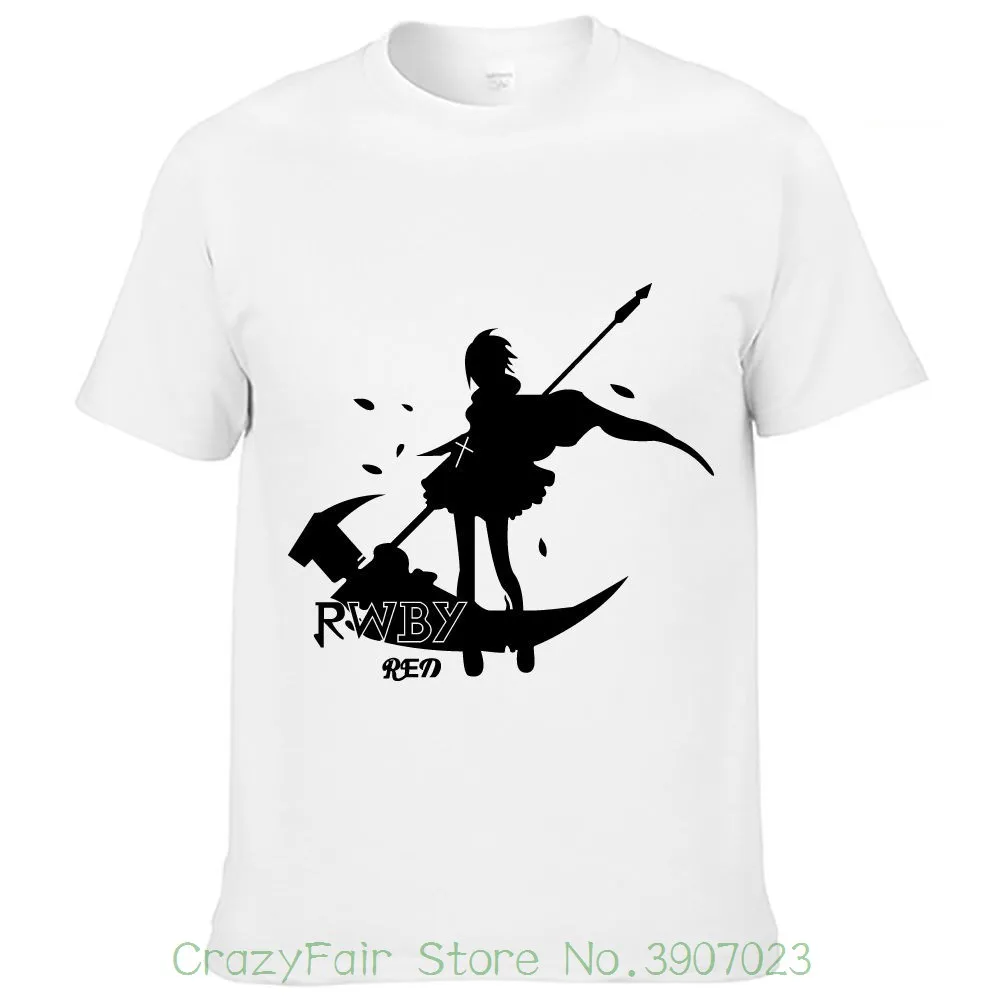 

Rwby Ruby Rose T-shirt Animation Comic Fashion Cosplay Happy Yohe Brand 2019 New T Shirt Man Cotton