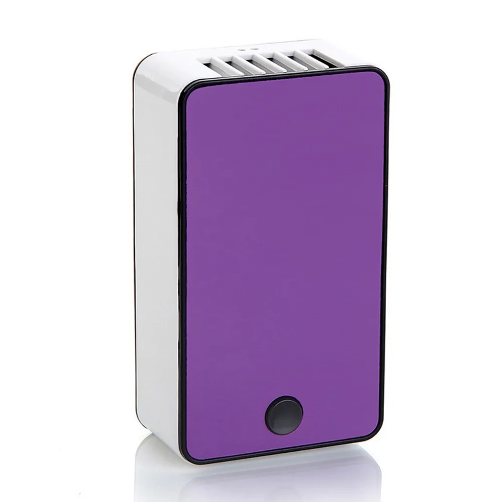 Ручной вентилятор мини-вентилятор портативный летний охлаждать USB зарядка мини Кондиционер безлопастной вентилятор Портативный зеленый/черный/розовый/синий/серебряного цвета