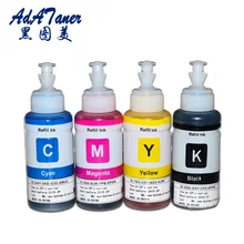 4X набор заправки чернил, красителей замена для Epson L800 L801 L100 L110 L111 L201 L210 L211 L300 L312 L355 L350 L362 L366 L550 L555 L566