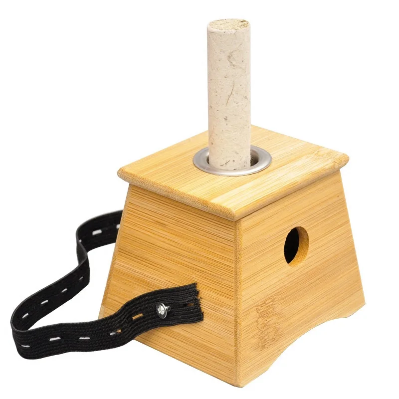 Прижигание бамбуковая деревянная коробка рулон палка держатель Чехол массажное устройство для акупунктуры инструмент SN-Hot