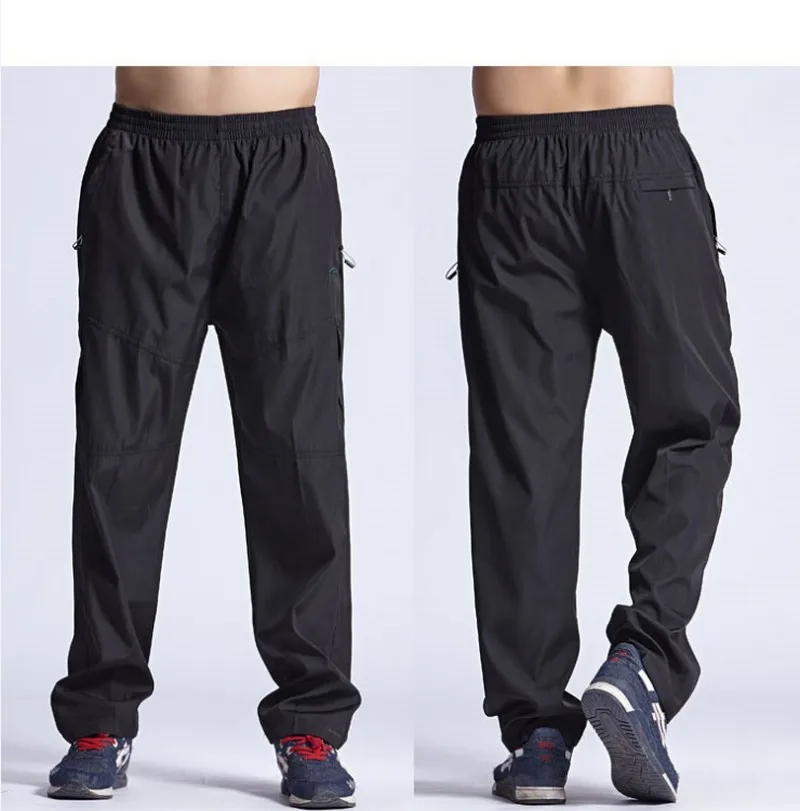 2018 New Warm Winter Fleece Thicken Men's casual Pants Heavyweight Mens ...