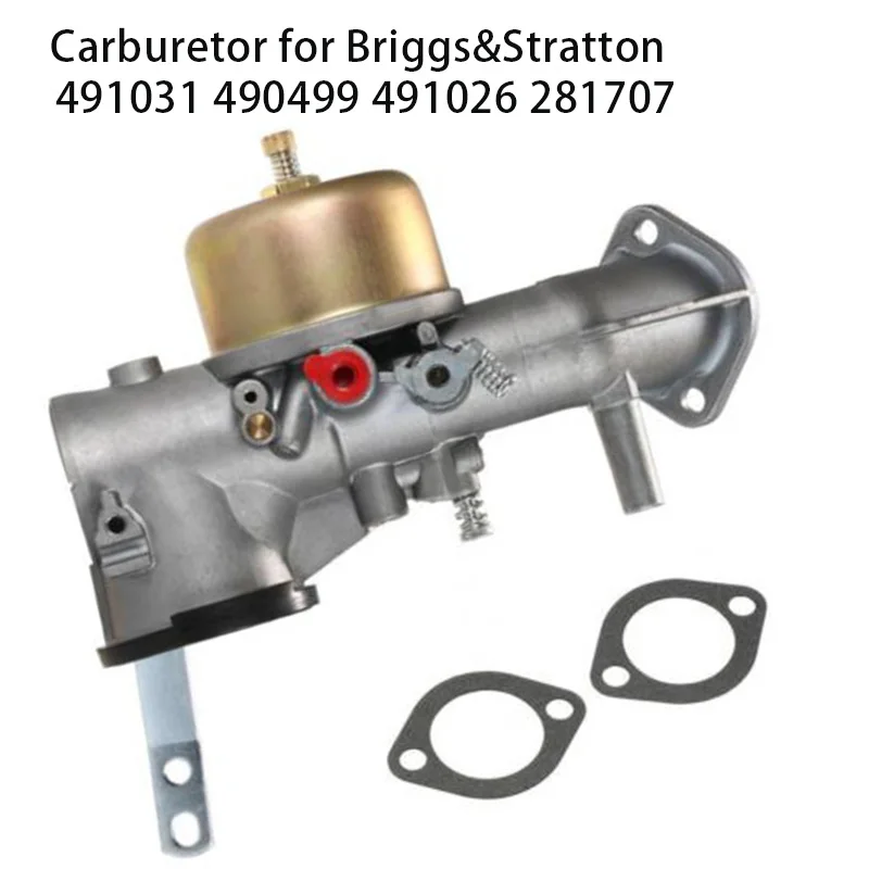 Карбюратор Комплект ДЛЯ Briggs & Stratton 490499 491026 281707 двигателя карбюратора Запчасти