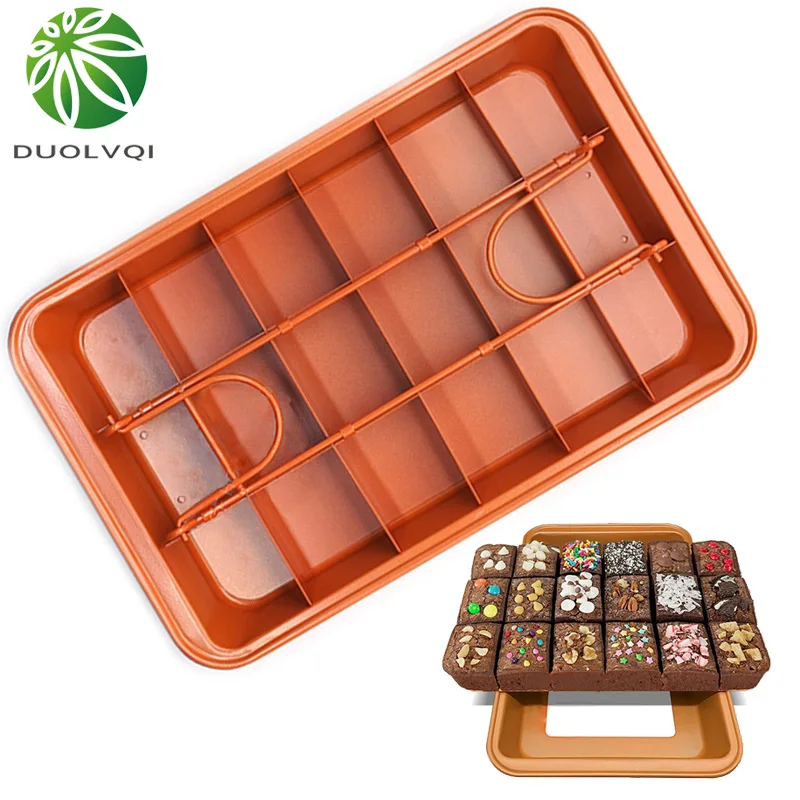 

Duolvqi Non-Stick Cake Pan Square Shape Live Bottom Bread Cake Mold Baking Tools Kitchen Professional Bakeware