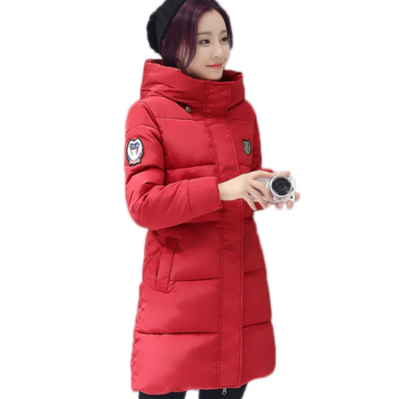 pink Nouveauté Feminina Veste Base Coton Black Manches Décontracté Chaud À Parkas Lh970 Femme 2019 red Jaqueta Manteau Longues Pour grey De Hiver Femmes dq1w7WaSW