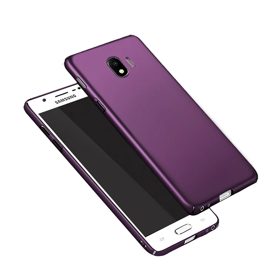 Для чехол Samsung Galaxy A6 j6 2018 j4 Телефон Чехол Жесткий пластик матовый для a6 Корпус