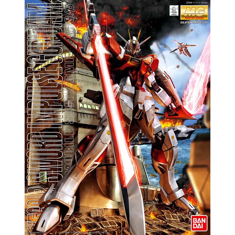 BANDAI MG 1/100 SEED DESTINY ZGMF X56S Sword Impulse Gundam Effect экшн фигурка модификация модели|Игровые