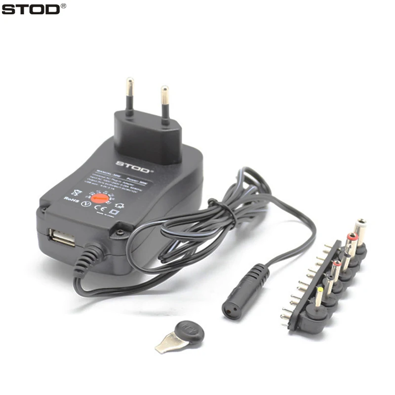 Настенное зарядное устройство STOD 30 Вт USB 2 1 А импульсный источник питания 3 В до 12