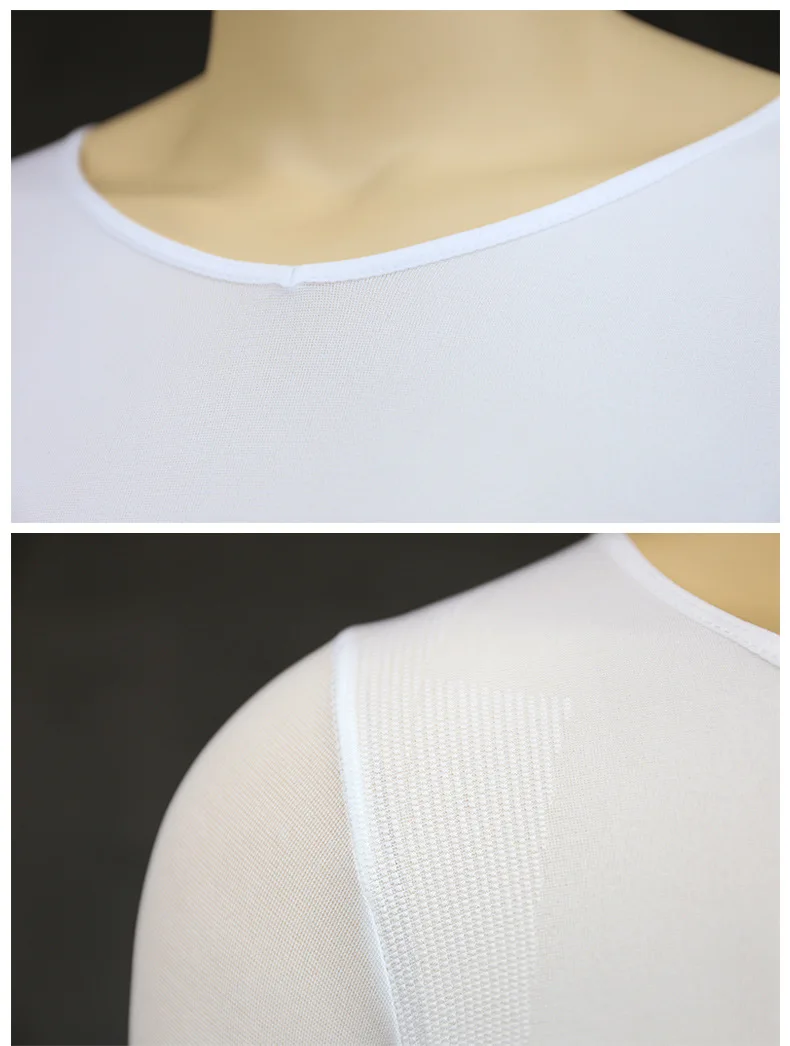 Дышащая футболка нижнее белье облегающие Топы Талия впитывающие корсеты для мужчин тело похудение Мода эластичный формирователь тела