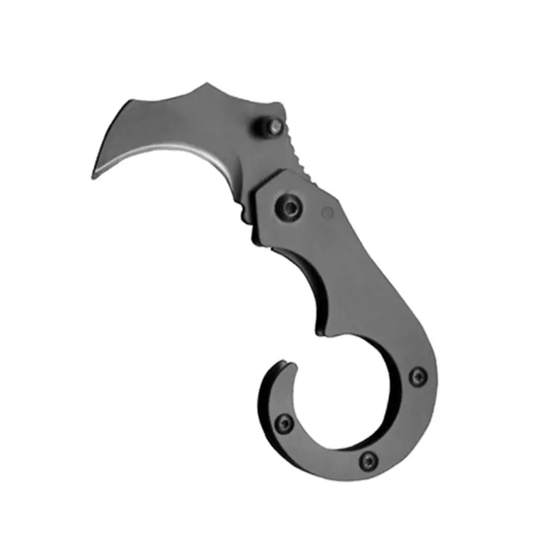 

Multifunctional Outdoor Folding Knife Sea Horse Knife Camping Tiger Claw Knife