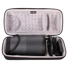 LTGEM дорожный защитный чехол для Bose SoundLink Revolve+ Портативный и долговечный динамик Bluetooth 360(подходит для зарядки колыбели, AC