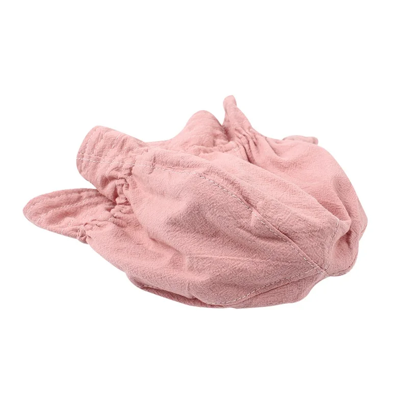 Cute Cotton Baby Beanie Hat Elastic Double Side Hat For Girls Fashion Baby Girls Bucket Hat Summer Sun Cap Baby Boys Clothing (6)