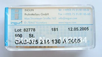 

100PCS/LOT 100% ORIGINAL INGUN GKS-075-214-130 GKS-075-214-130 A 2000 Spring Test Probe Pogo Pin made in Germany