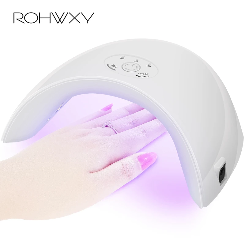 36W LED UV lamp 12 LEDs solidify all gelatin nail polish timer button sensor salon art tool USB charging dryer | Красота и здоровье