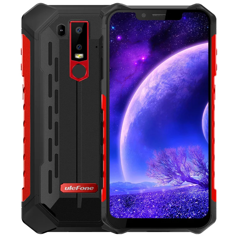 

Original Ulefone Armor 6 4G Smartphone 6.2 Inch Android 8.1 Octa Core 6GB RAM 128GB ROM Fingerprint Sensor 5000mAh Mobile Phone