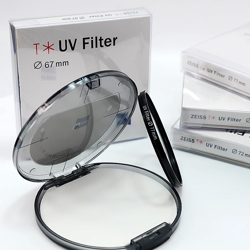 Профессиональный ультратонкий фильтр Carl Zeiss T * UV 49 52 55 58 62 67 72 77 82 мм для объектива