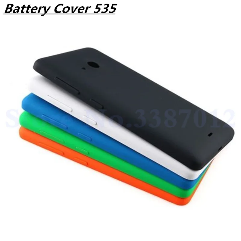 Nuova Custodia Per Nokia Lumia 535 N535 Cover Posteriore Per Batteria Con Pulsanti Del Volume Di Alimentazione