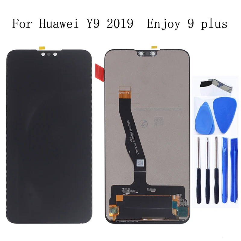 

6.5" Original For Huawei Y9 2019 LCD touch screen digitizer component replacement for Huawei Enjoy 9 Plus monitor repair parts