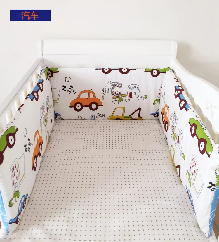 Детские бамперы для кроватей, 1 шт., 200*30 см, детская кроватка, хлопковая детская кроватка, детские постельные принадлежности, мультяшный бампер для мальчиков и девочек