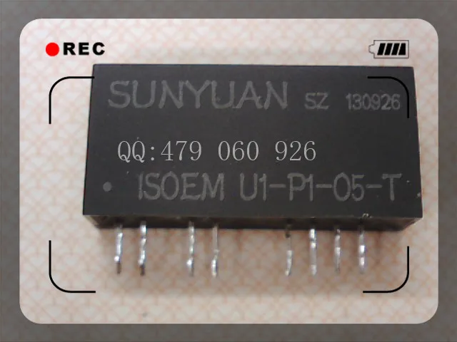 

[ZOB] Isolation amplifier ISOEM U1-P1-O5-T magnetoelectric isolation gain adjustable 0-5V 0-10V --2PCS/LOT