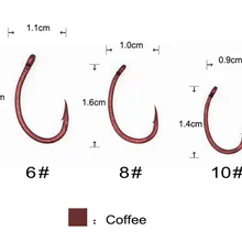 YeMuLang 6#/8#/10# Высокоуглеродистая сталь рыболовный колючий крючок бренд Карп рыболовные снасти аксессуары морской поток Крючки для рыбалки