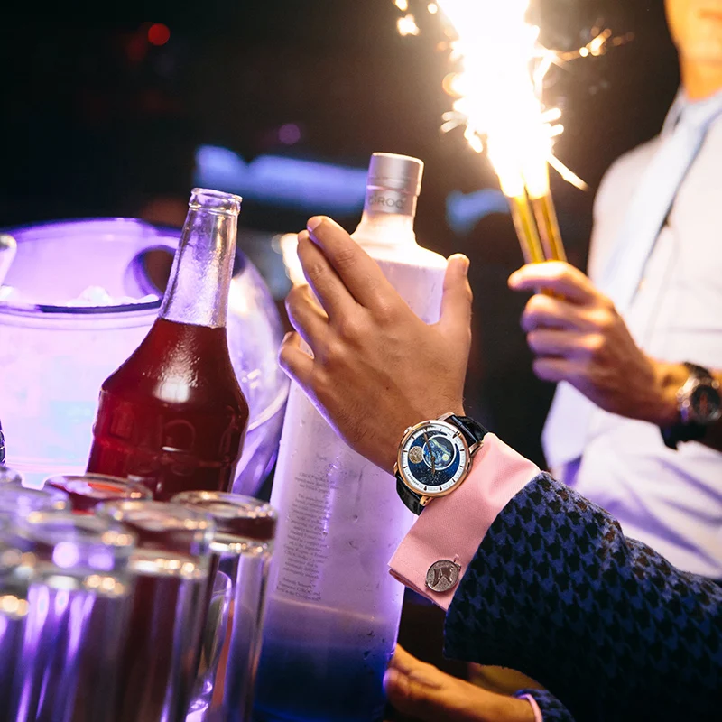 AGELOCER Moon Phase часы швейцарские мужские Элитный бренд Мощность резерв 80 часов Moonphase
