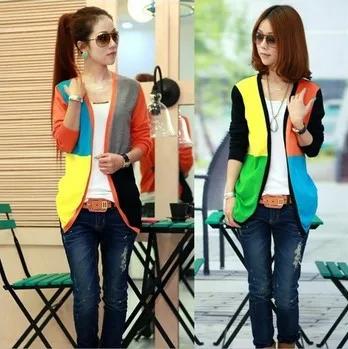 New 2013 Hot Sell Fashion Women Cardigan Sale Lace Sweet multicolor Slim Crochet Knit Blouse Sweater |