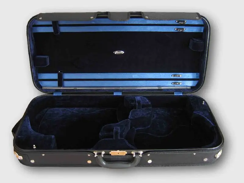 Pro. Wooden Double violin / viola case double casein Violin Parts