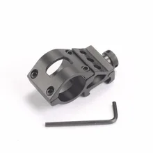 45 градуса 25 мм/30 мм неподвижное кольцо винтовка фонарик лазер Крепление Пикатинни Железнодорожный 20 мм ткач Охота Аксессуары для охоты