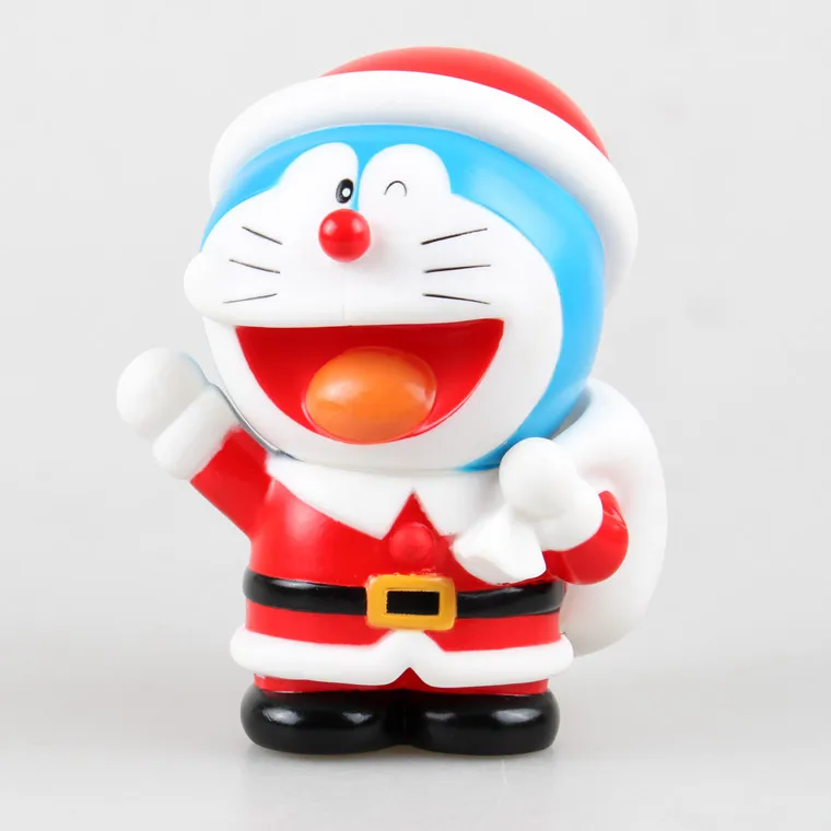 J.G Chen Doraemon Pippy Bank In Santa Claus Costumes Christmas Gift For