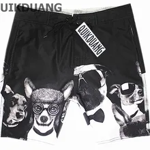 QUIKDUANG мужские шорты водонепроницаемые пляжные шорты модные шорты-бермуды быстросохнущие спандекс эластан Шорты повседневные шорты