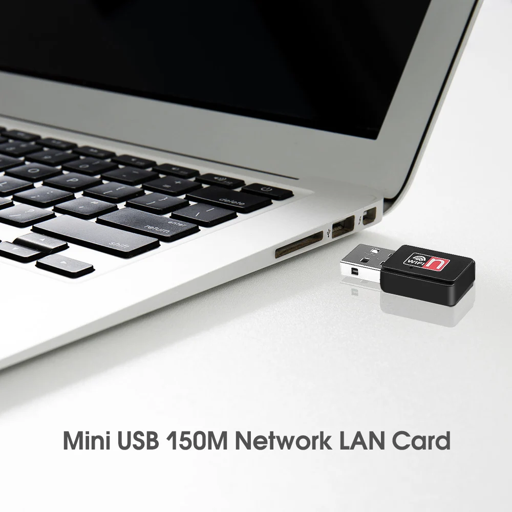 Мини USB Wi Fi беспроводной адаптер 20 шт./лот 150 Мбит/с 150M сетевая LAN карта 802 11 n/g/b RT7601