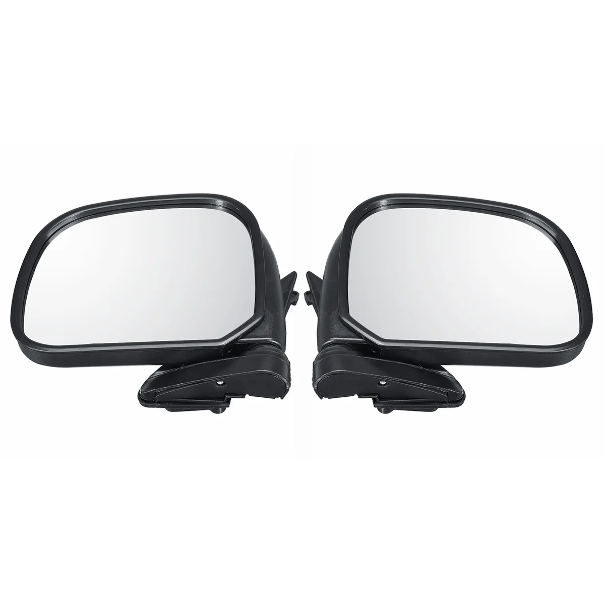 

25x21x8cm Car Manual Door Rearview Mirror with Glass Left & Right for Toyota Hiace H100 1989-2004 Right-hand Driving