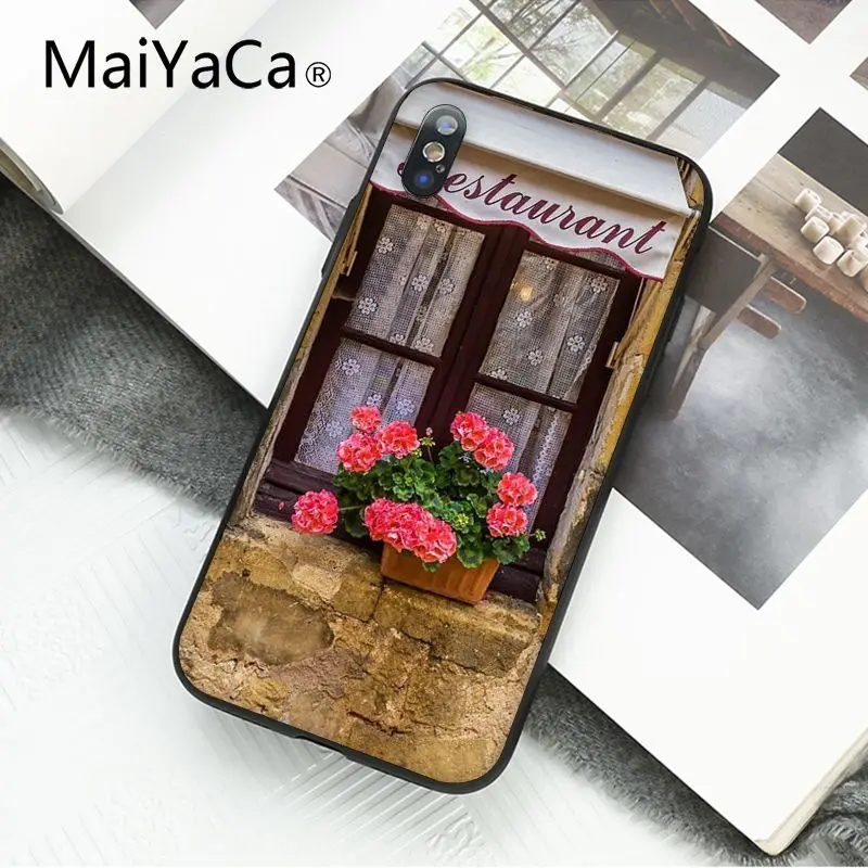 Travel Places Windows Flower Garden Romantic Life