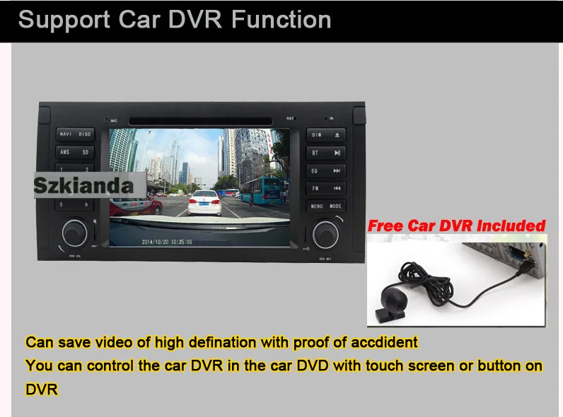 Perfect Android 8.0 Car DVD Player For BMW E39 Android dvd Navigation E53 X5 8 Core Bluetooth 4G WIFI 4GB RAM 32GB ROM Free Camera+DVR 15