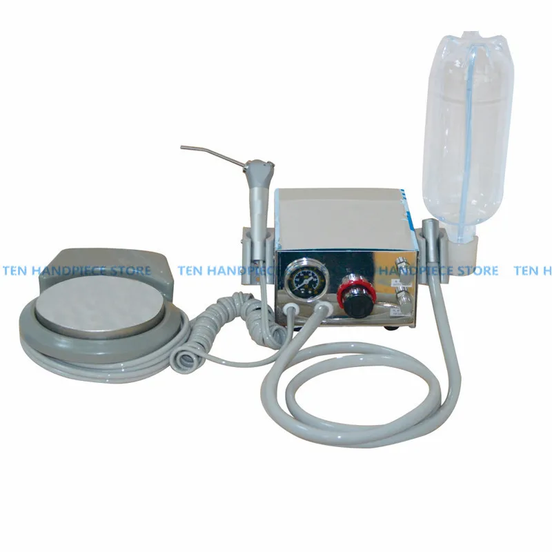 2018 good quality Dental Lab Aluminum alloy Portable one Turbine Unit Air Compressor 3 way straw for dentist цена 2018 good quality Dental Lab Aluminum alloy Portable one Turbine Unit Air Compressor 3 way straw for dentist цены онлайн