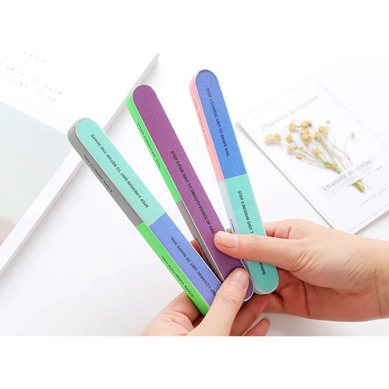 

Six-sided Polishing File Nail Tool Creative Printing Nail File Sanding Professional Nail File